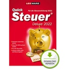 LEXWARE QuickSteuer Deluxe 2022 (für das Steuerjahr 2021) Software Vollversion (Download-Link)