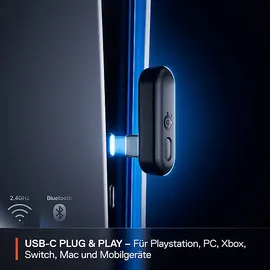 SteelSeries Arctis Nova 3P Wireless, Over-ear Gaming-Headset Bluetooth Schwarz