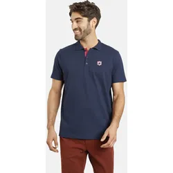 Poloshirt JAN VANDERSTORM "Poloshirt NISSE", Herren, Gr. XXL, blau (dunkelblau), Obermaterial: 100% Baumwolle CO., Shirts