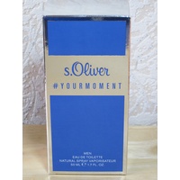 (199,80 € / L), s.Oliver #YOUR MOMENT MEN, 50 ml Eau de Toilette, neu, OVP