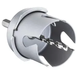 KAISER 1083-51 Werkzeug Hartmetall Fräser, Ø 68 mm, mit Randversenker, mit Spiralbohrer, 13mm Bohrfutter 108351 - 10 Stück
