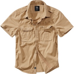 Brandit Vintage Hemd, beige, Größe L für Männer