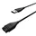 FIXED USB-A Charging Cable, for Garmin Smartwatch Black