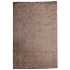 merinos Hochflorteppich »Montana«, taupe - 120 x 170 cm