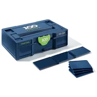 Festool Systainer SYS3 S 76 100Y 5x Trennsteg mehrfarbig 265 x 171 x 71 mm