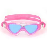 AQUASPHERE Brille VISTA JUNIOR, PINK WHITE LENS BLUE, S