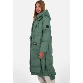 Alife & Kickin alife and Kickin RihannaAK A Puffer Coat Damen Steppjacke, Winterjacke gefütterte Jacke – Grün XL