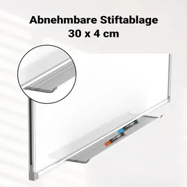 Wiltec Whiteboard Magnettafel 70 x 50 cm Weiß