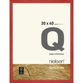 Nielsen Holzrahmen 6530011 Quadrum 30x40cm rot| Preis nach Code NIKOLAUS