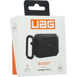 Urban Armor Gear Scout Schutzhülle für Ladecase AirPods Pro 3 (2025) Schwarz