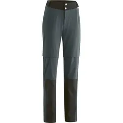 GONSO Damen Sporthose Golica Da-Zipp-Off-Hose, graphite, 40