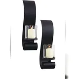 Gravidus 2er Set Wandkerzenhalter
