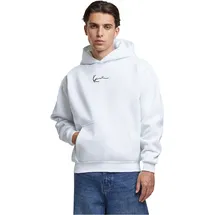 Karl Kani Small Signature Essential Os Kapuzenpullover - White - S