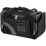 METAL BOXE Mixte Mb030 Sac de Sport, Noir/Gris/Jaune, M EU