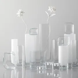 LEONARDO Vase Lucca 20 cm Glas Transparent Klar