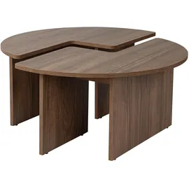 HANAH Home Moira Braun Walnuss 90 x 41 x 41 cm