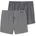 Boxershorts 2er-Pack Webware Schwarz kariert Boxershorts Multipack 180500