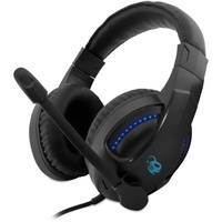 Deepgaming Gaming-Headset, Gaming-Headset, mit flexiblem Mikrofon, 3,5 mm Klinke,