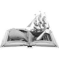 Invento Metal Earth Moby Dick Book Sculpture