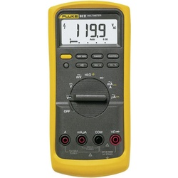 Fluke Spannungsprüfer Fluke 83V/EUR Hand-Multimeter digital CAT III 1000 V, CAT IV 600 V A, (83V/EUR)