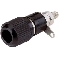 TRU Components Polklemme Rot, Schwarz 6 A 10 St.