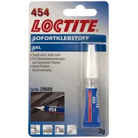 LOCTITE 454 Sofortkleber farblos 3gr Tube VE 12