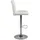 Actona 2er-Set Actona Barhocker Sylvia Lederoptik Weiß