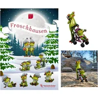 Frosch Set Schoko Adventskalender 2024 + Frosch Buggy Mutter mit Kind formano