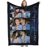 Personalisierte Geschenke Frauen und männer,Personalisierte Decke mit Foto,Personalisierte Kuscheldecke Personalisiert Foto,Fotodecke mit Foto,Personalisierte Geburtstagsgeschenke Weihnachts Geschenke