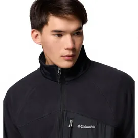 Columbia Fast Trek Overlay Fleecejacke Schwarz M