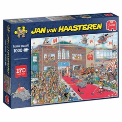 Jumbo Spiele Puzzle Jumbo Spiele Jan van Haasteren 170 Jahre, 1000 Puzzleteile bunt