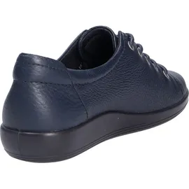 ECCO Soft 2.0 Hohe Sneaker Trainer, Marine, 39