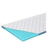 Genius Eazzzy Topper Trend Cloud 180x200, 6cm hoch, Öko-TEX Zertifiziert, Orthopädischer Matratzentopper Memory Gelschaum für Matratze & Boxspringbett, atmungsaktive & waschbare Matratzenauflage