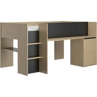 Gami »Nael«, Hochbett 90 / 200 mit Schreibtisch