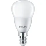 Philips LED-Lampe Mini-ball 5W/827 (40W) Frosted 4-pack E14