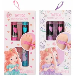Princess Mimi Tattoo Glitzer Gelstifte Rosa oder Lila