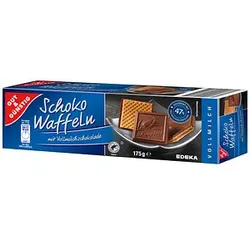 GUT&GÜNSTIG Schoko Waffeln Vollmilch Kekse 175,0 g