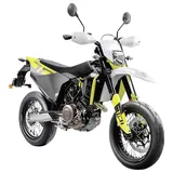 MAISTO 523093 - Husqvarna Husky 701 Supermoto gelb 1:12
