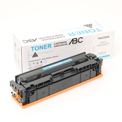 Kompatibler Toner Cyan für HP Laserjet Pro M254 M254dw M254nw MFP M280 M280nw M281 M281fdn M281fdw 203A 203X CF541A CF541X von ABC