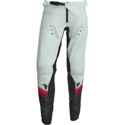 Thor Pulse Rev Damen Motocross Hose, schwarz-grün, Größe 34
