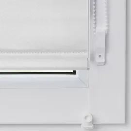 Lichtblick Thermo-Rollo / Verdunkelungsrollo Klemmfix 100 x 150 cm weiß