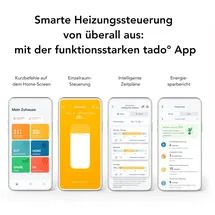 tado° Smartes Thermostat X für Fußbodenheizung und Boiler