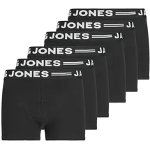 JACK & JONES Boxershort 6er Pack in Schwarz 176