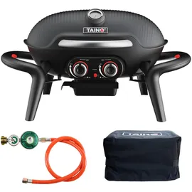 TAINO KENAI Tischgrill Set + Abdeckhaube + Regler