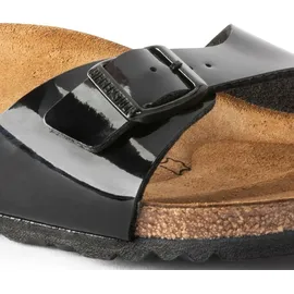 Birkenstock Madrid Birko-Flor Lack schmal schwarz lack 36