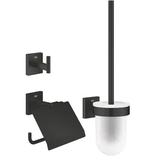 Grohe Start Cube WC-Set 3 in 1, kleben oder bohren, mattschwarz