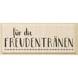 KnorrPrandell Stempel für die Freudentränen 8,5x3,1 cm Beige