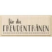 KnorrPrandell Stempel für die Freudentränen 8,5x3,1 cm Beige
