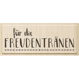 KnorrPrandell Stempel für die Freudentränen 8,5x3,1 cm Beige