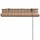 vidaXL Bambusrollo Braun 120x160 cm